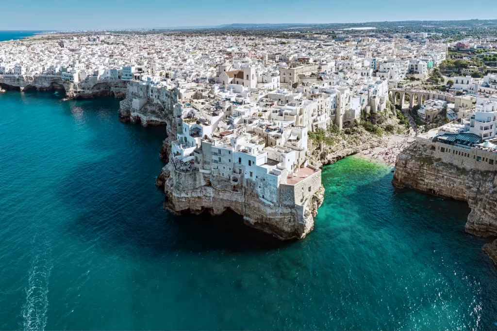 polignano a mare view from above