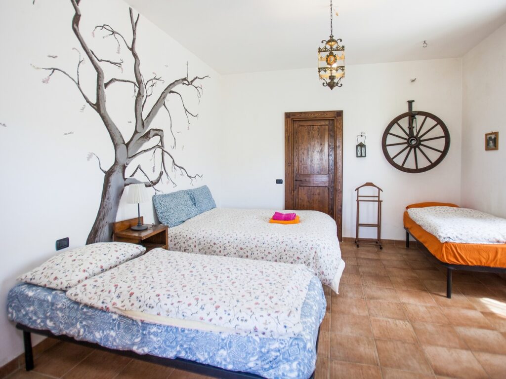 rooms at yoga farm italy