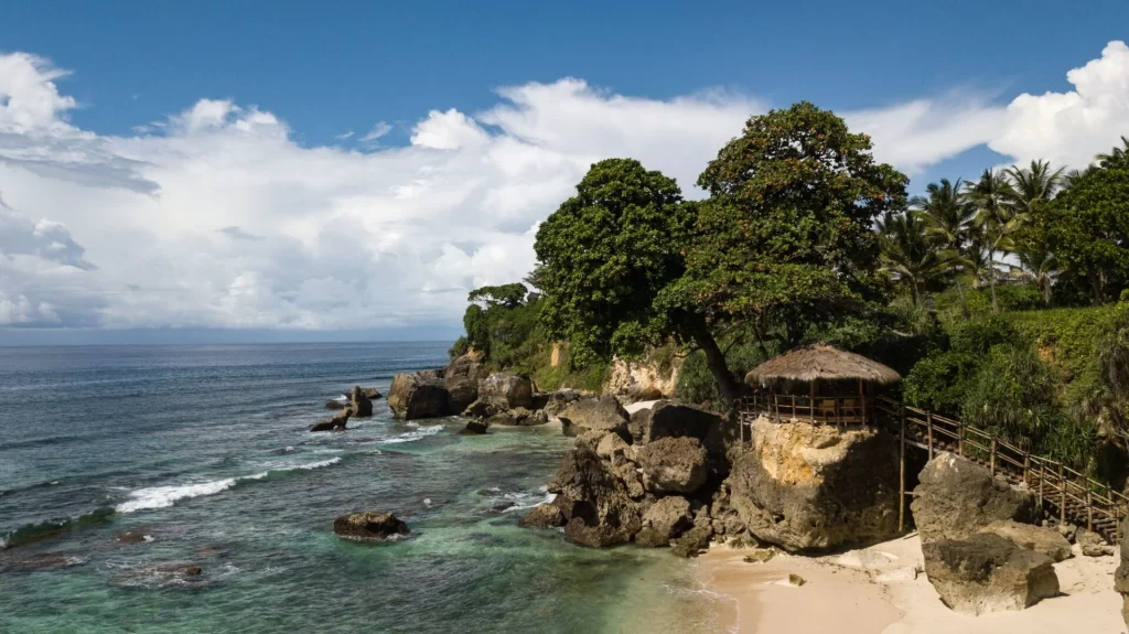 rocky coastline of sumba